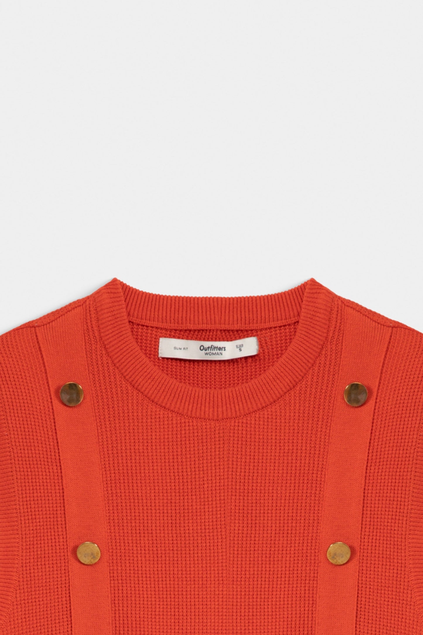 Super Cropped Tank T-Shirt With Buttons