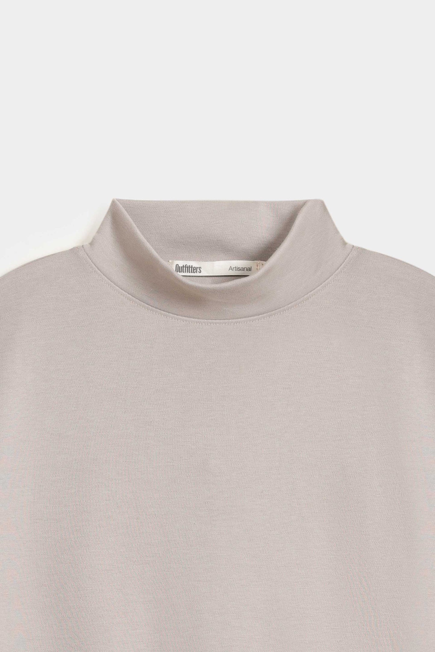 Mock Neck Interlock T-shirt