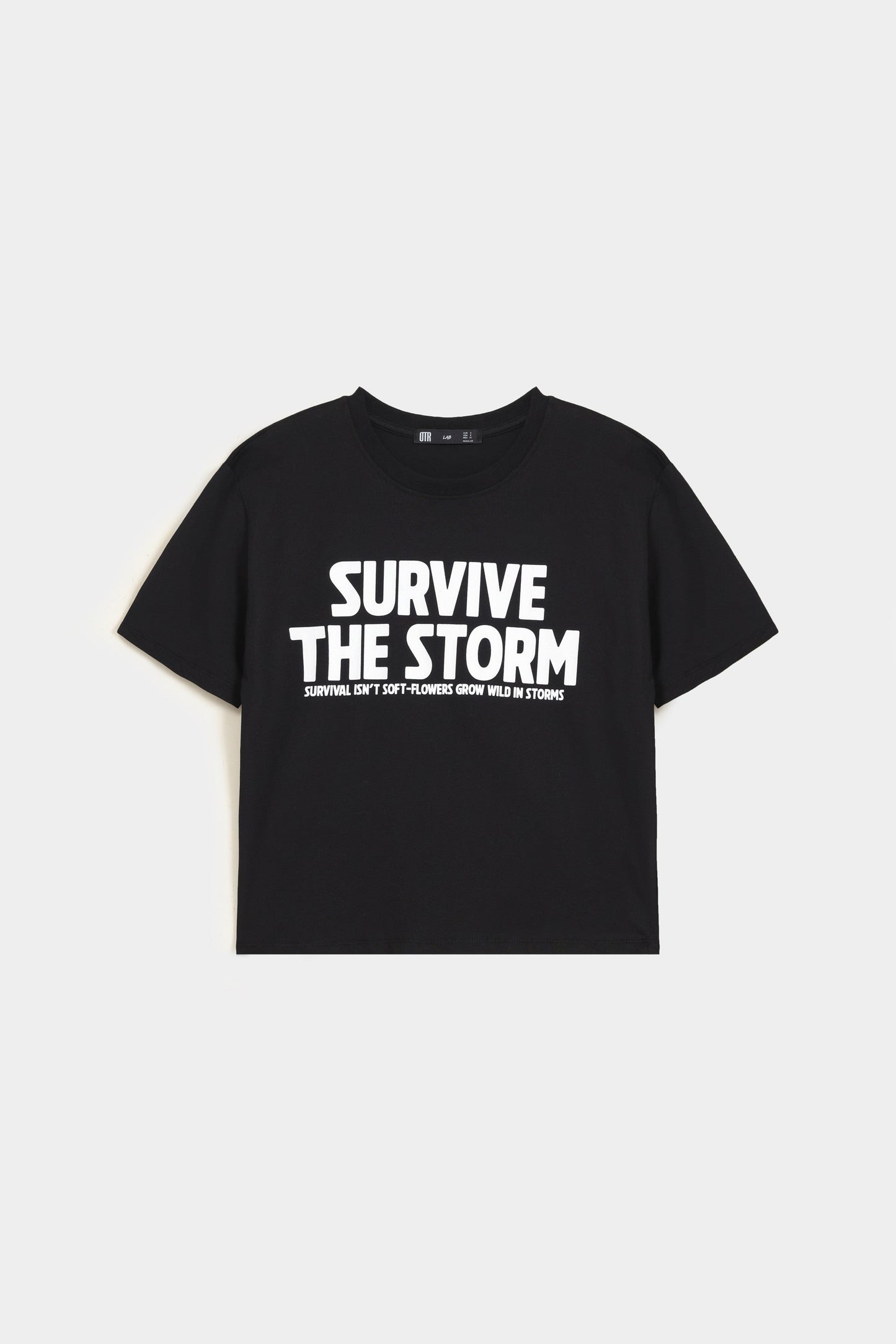 Slogan Graphic T-shirt