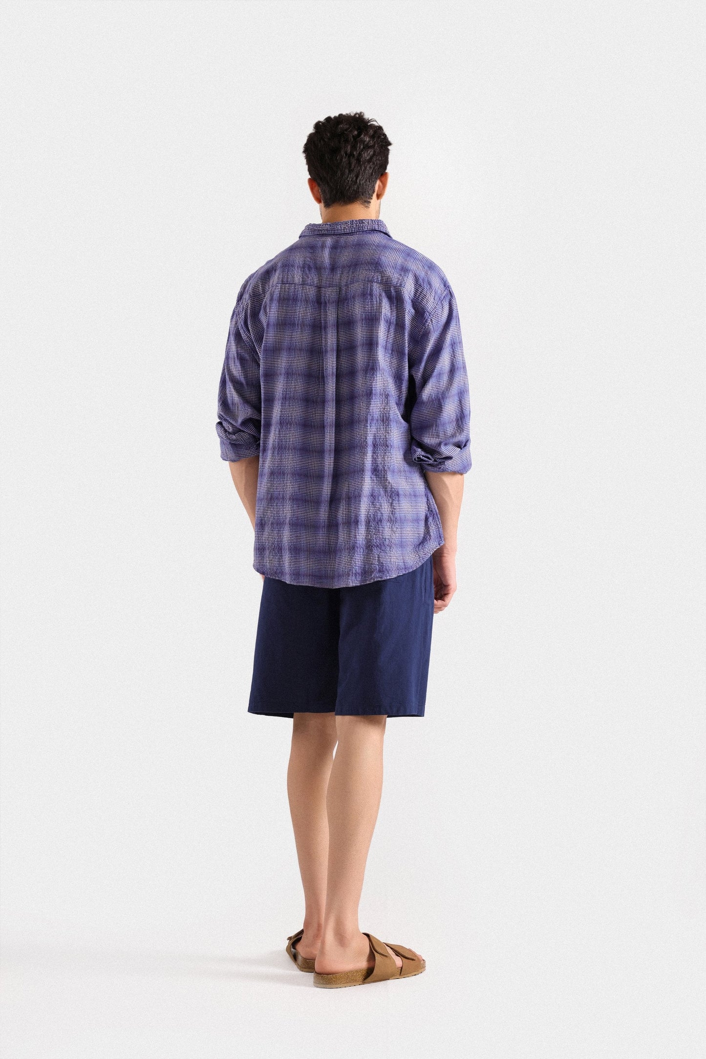 Seersucker Checkered Shirt