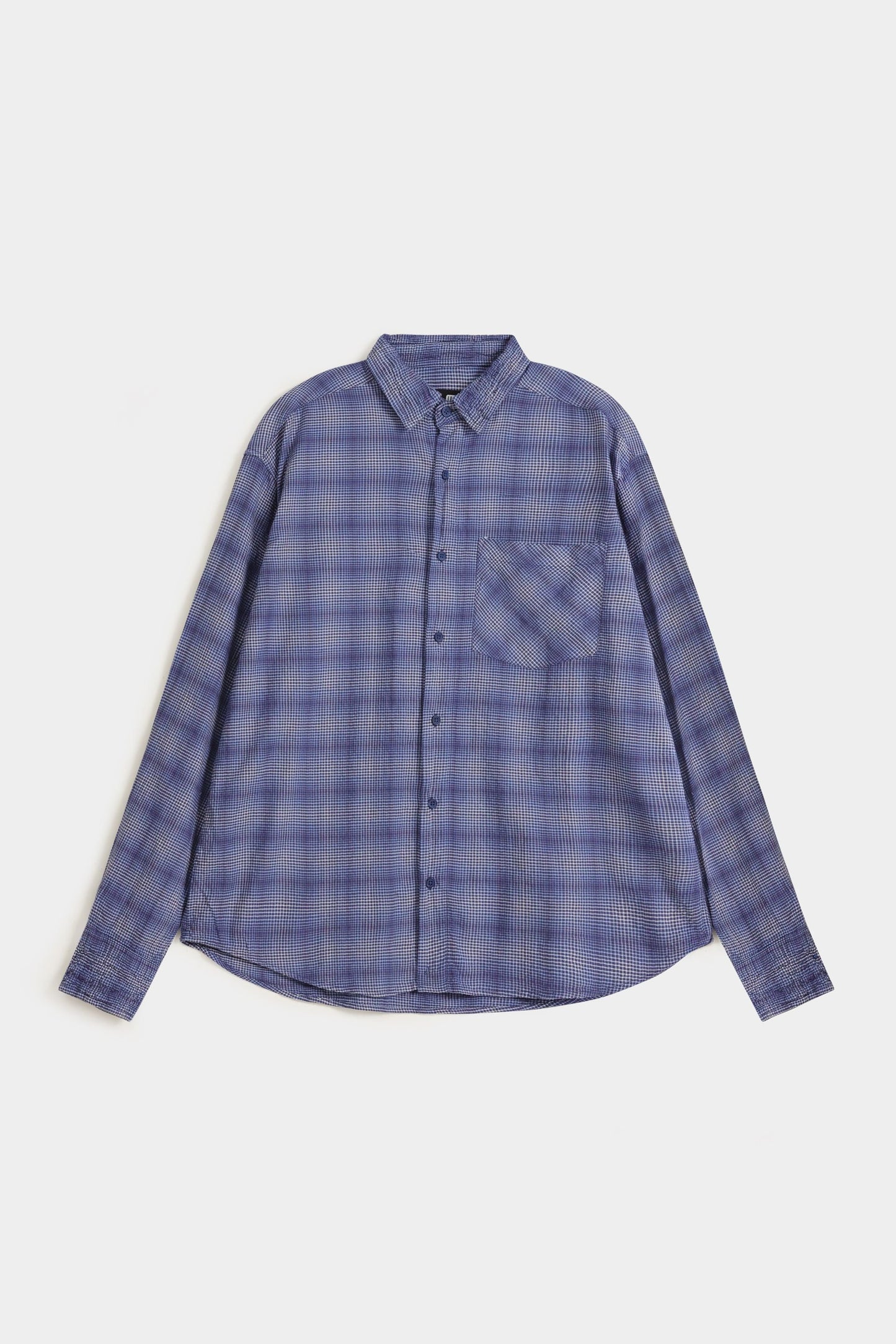 Seersucker Checkered Shirt