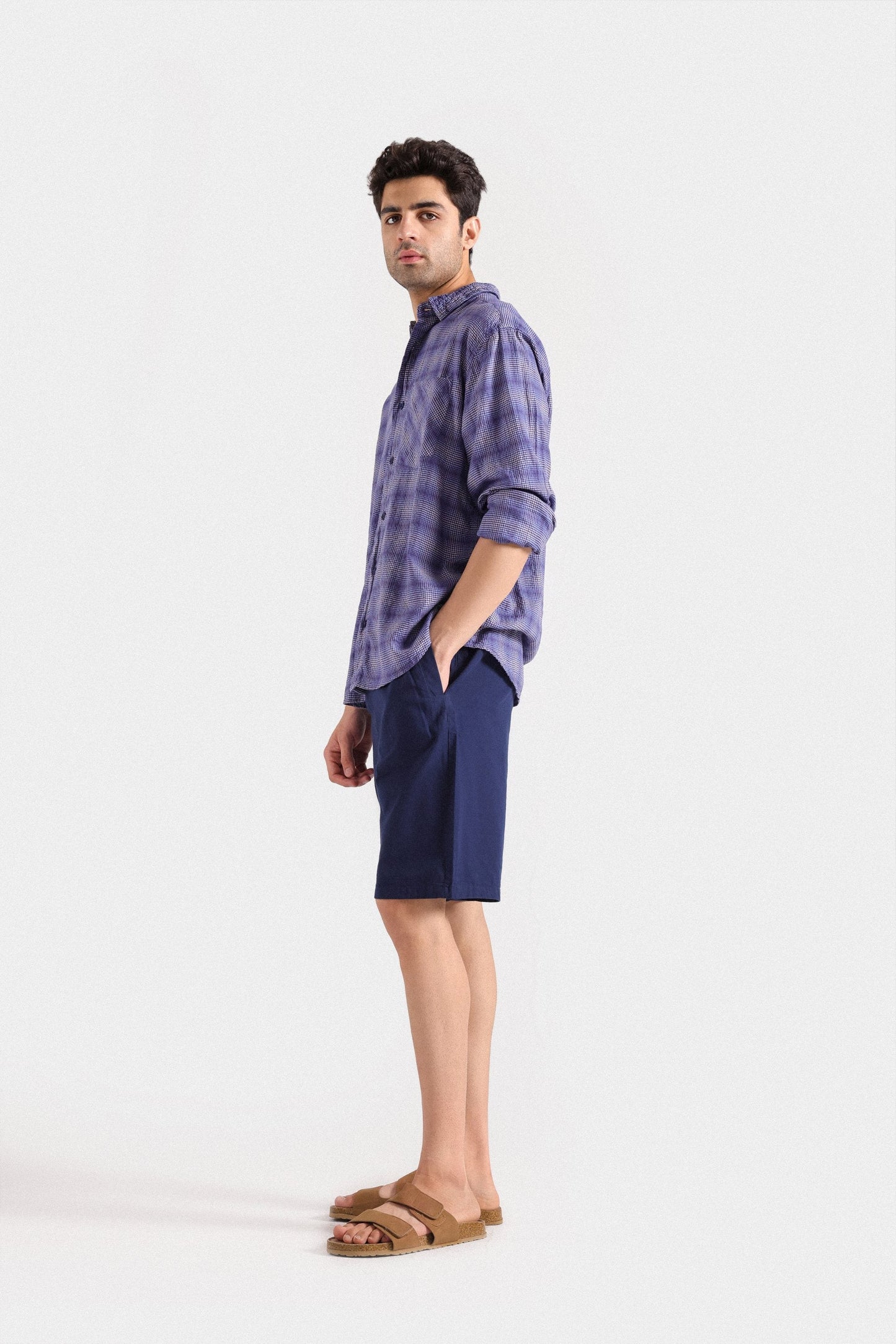 Seersucker Checkered Shirt