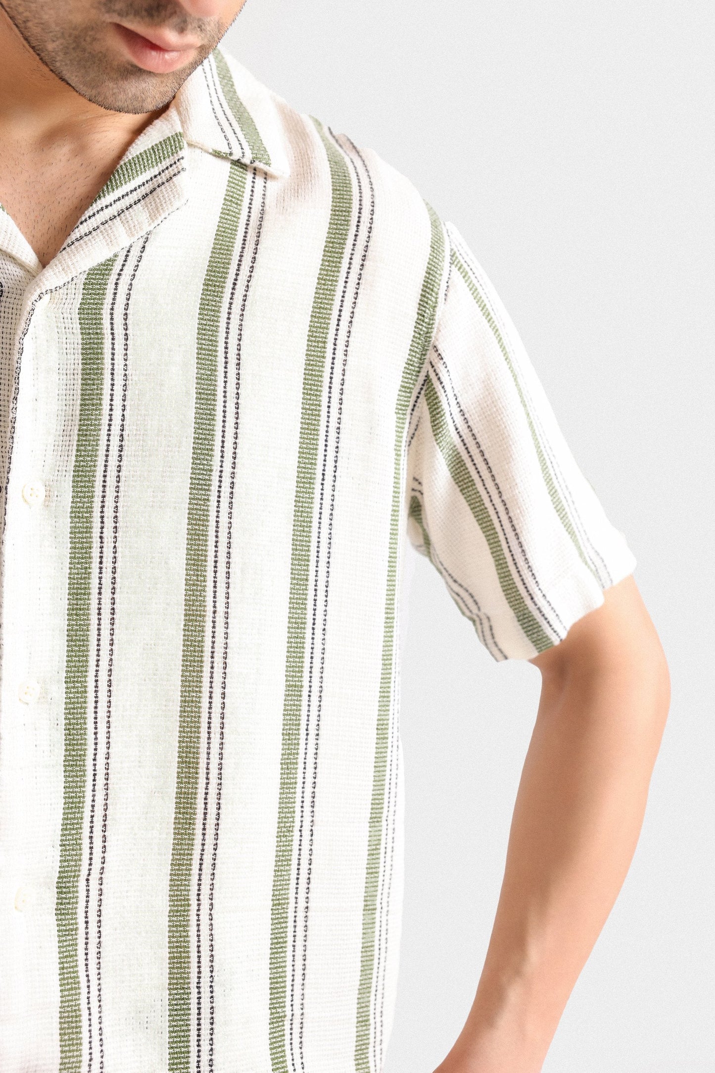 Striped Textured Shirt