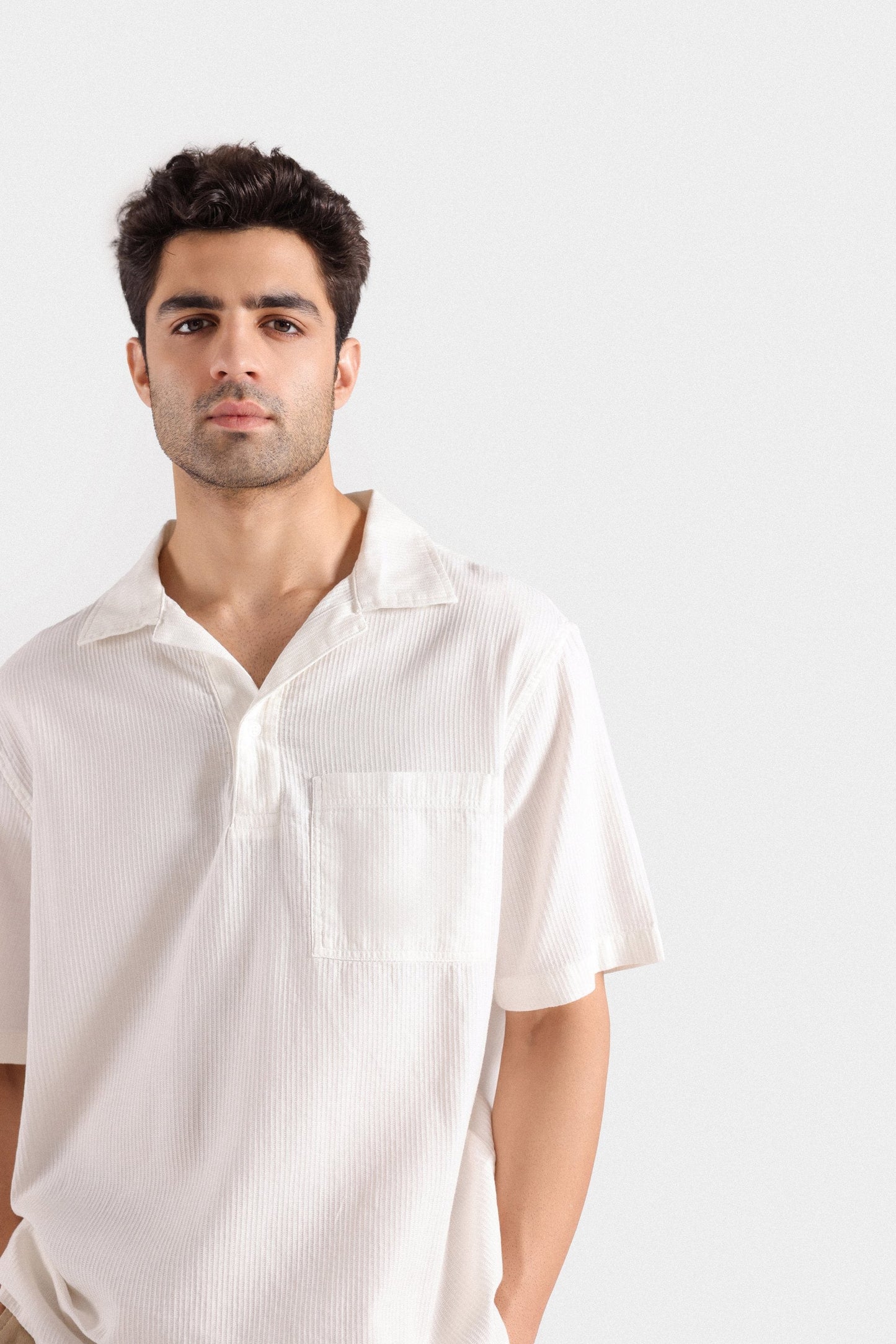 Resort Collar Polo Shirt