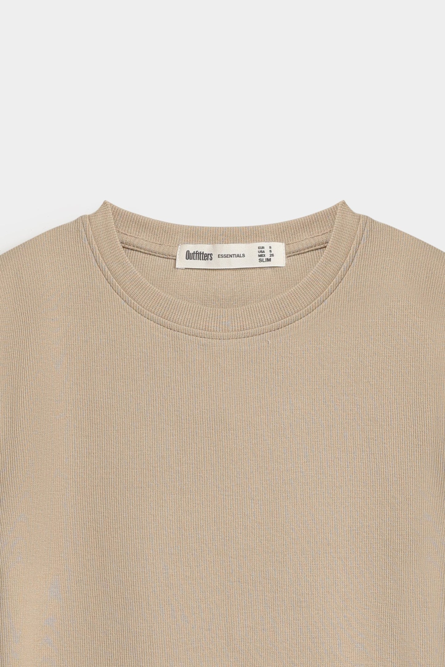 Basic Ribbed T-shirt