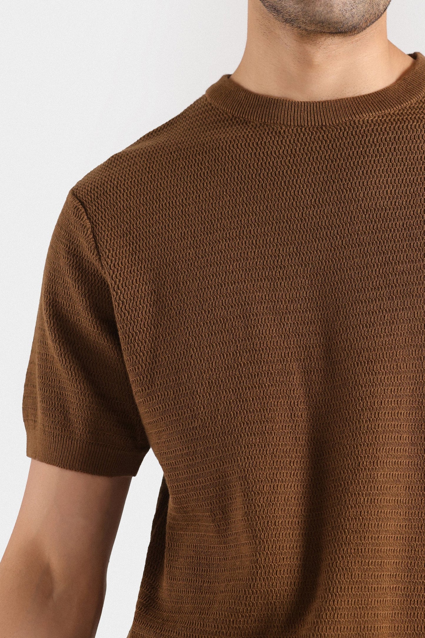 Basic Knitted T-shirt