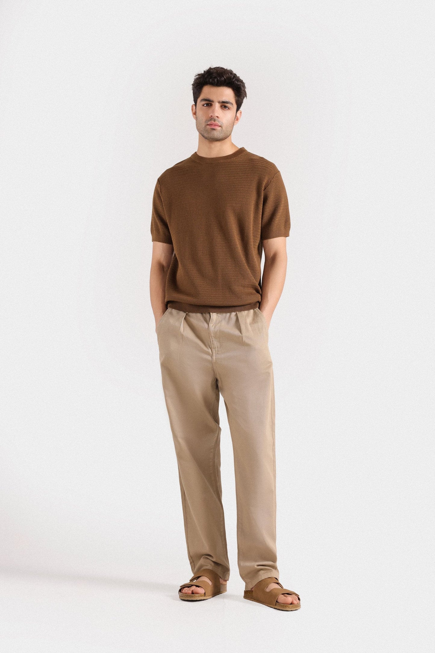 Basic Knitted T-shirt