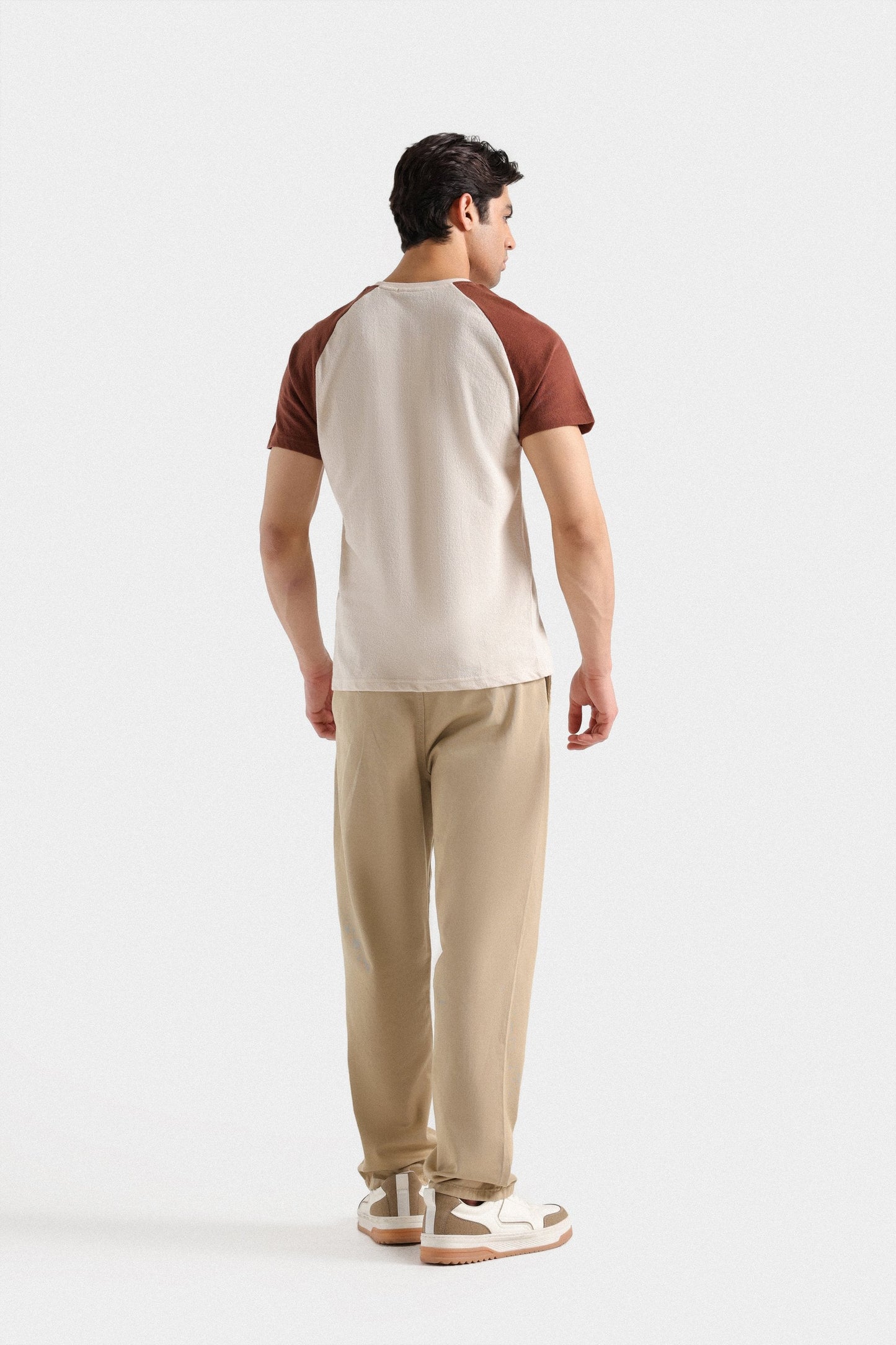 Color Block Raglan T-shirt