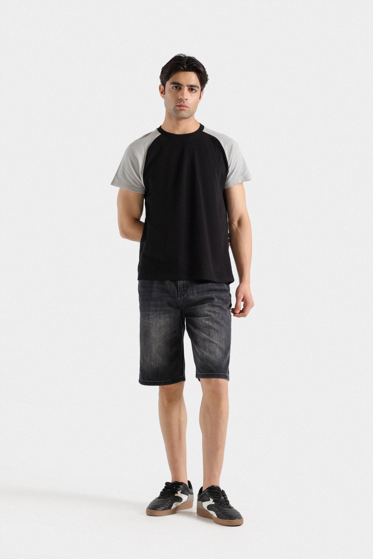 Color Block Raglan T-shirt