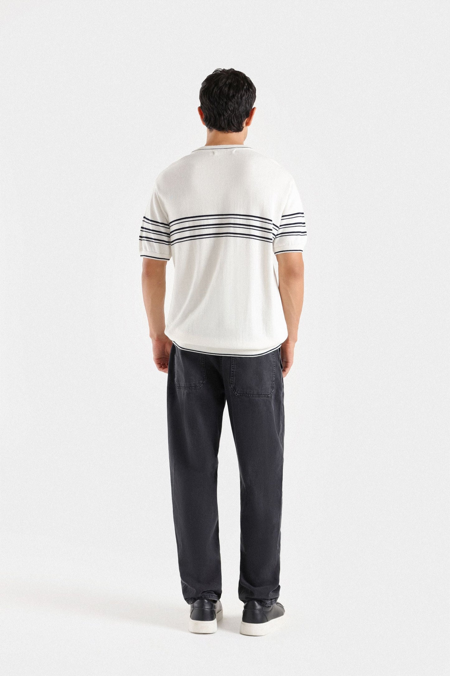 Striped Knitted T-Shirt