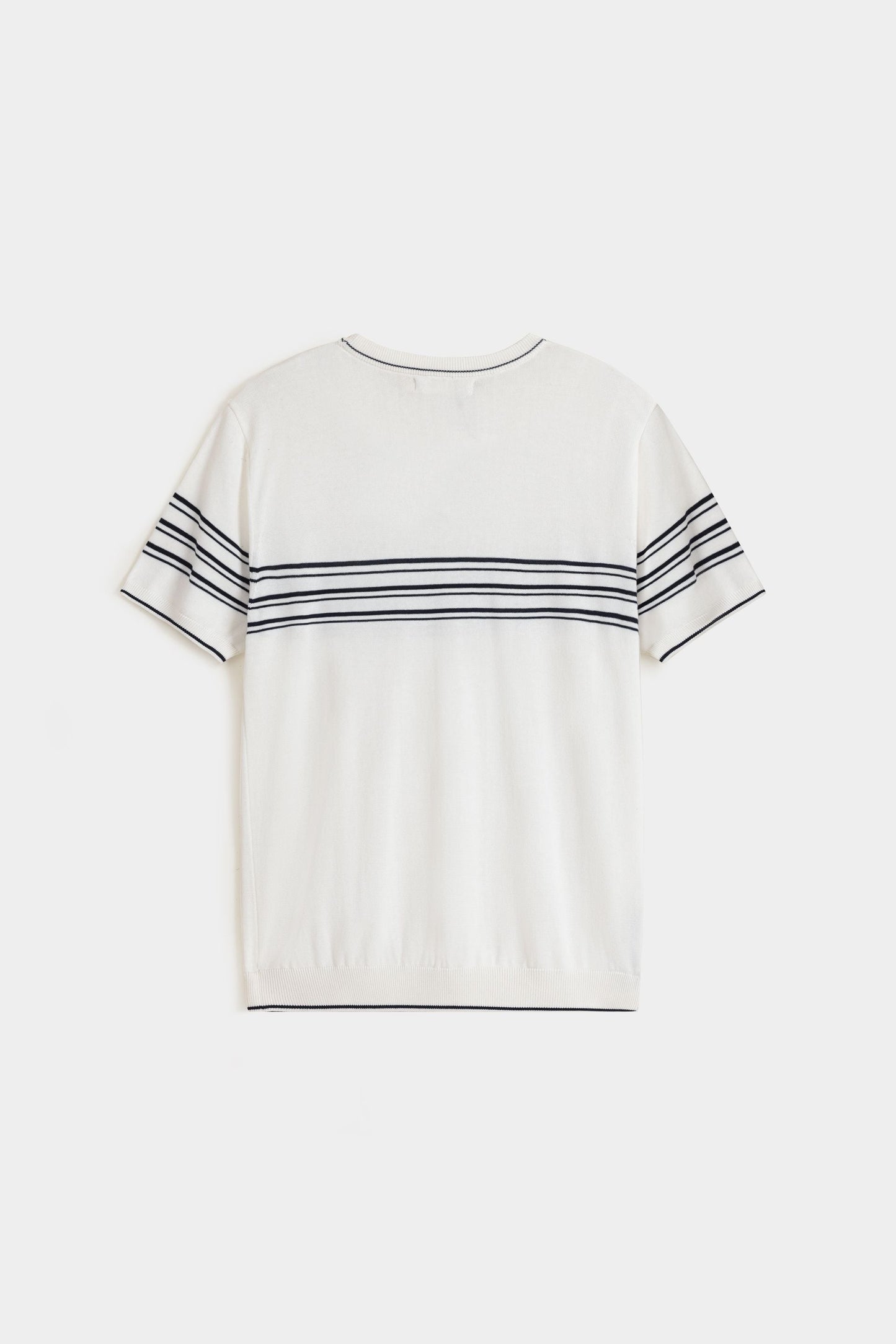 Striped Knitted T-Shirt