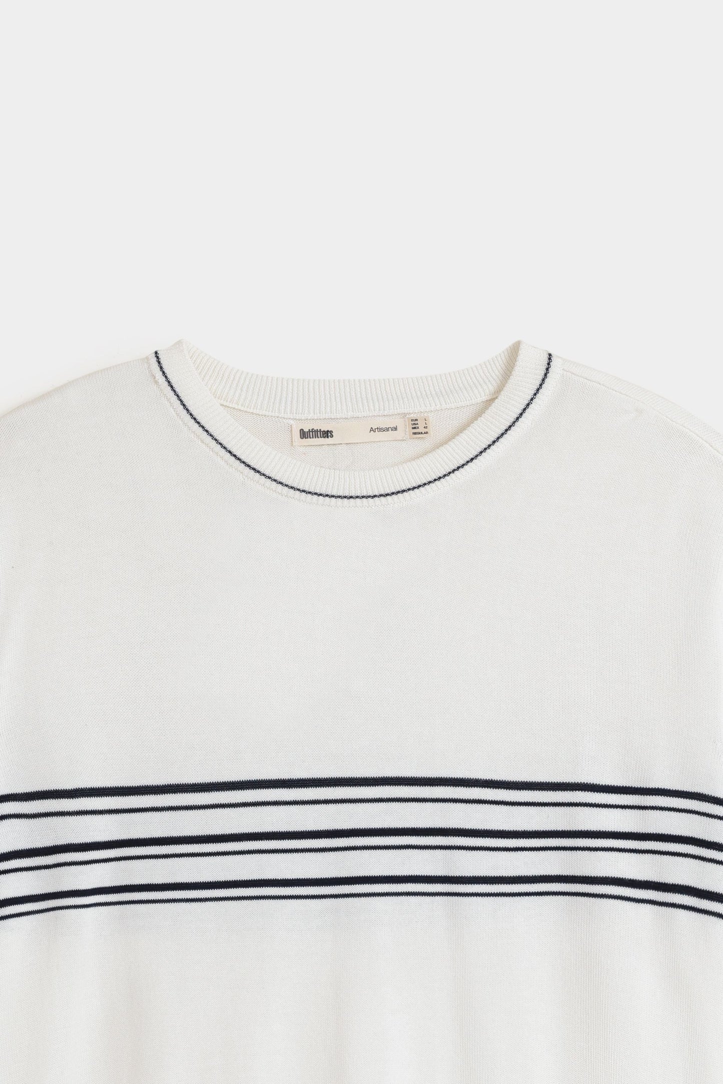 Striped Knitted T-Shirt