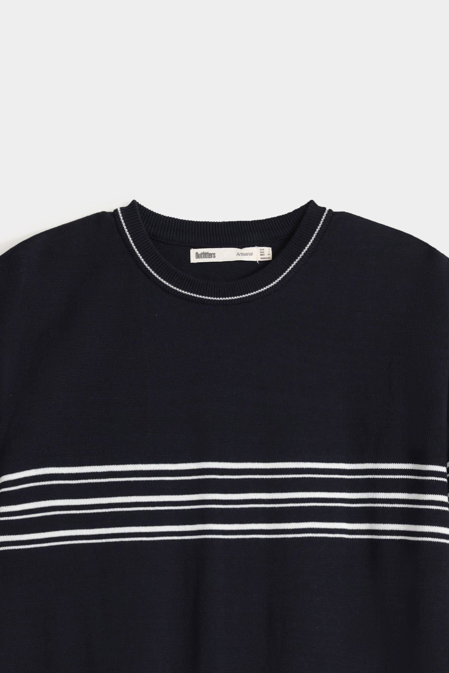 Striped Knitted T-Shirt