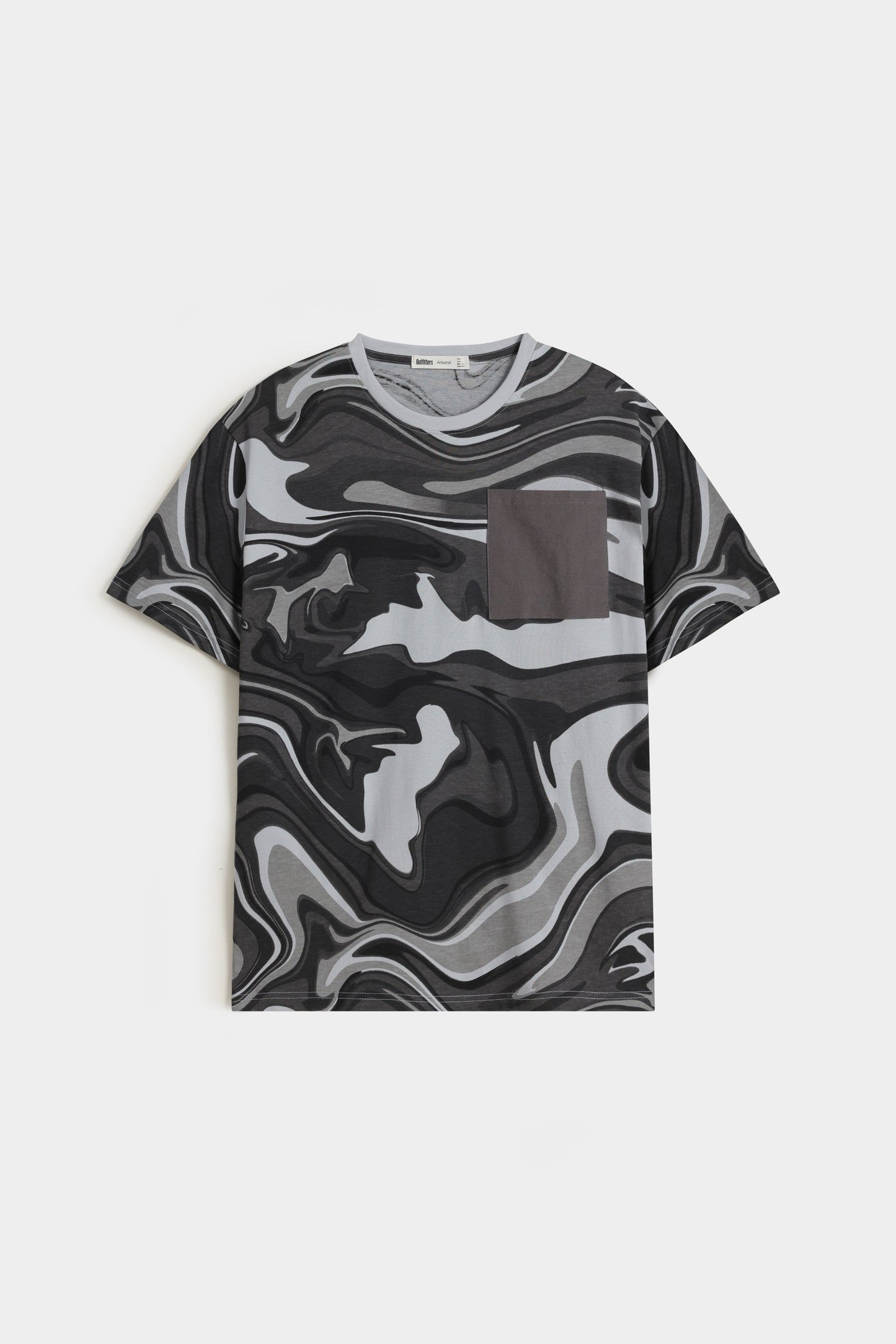 All Over Camo Printed T-shirt