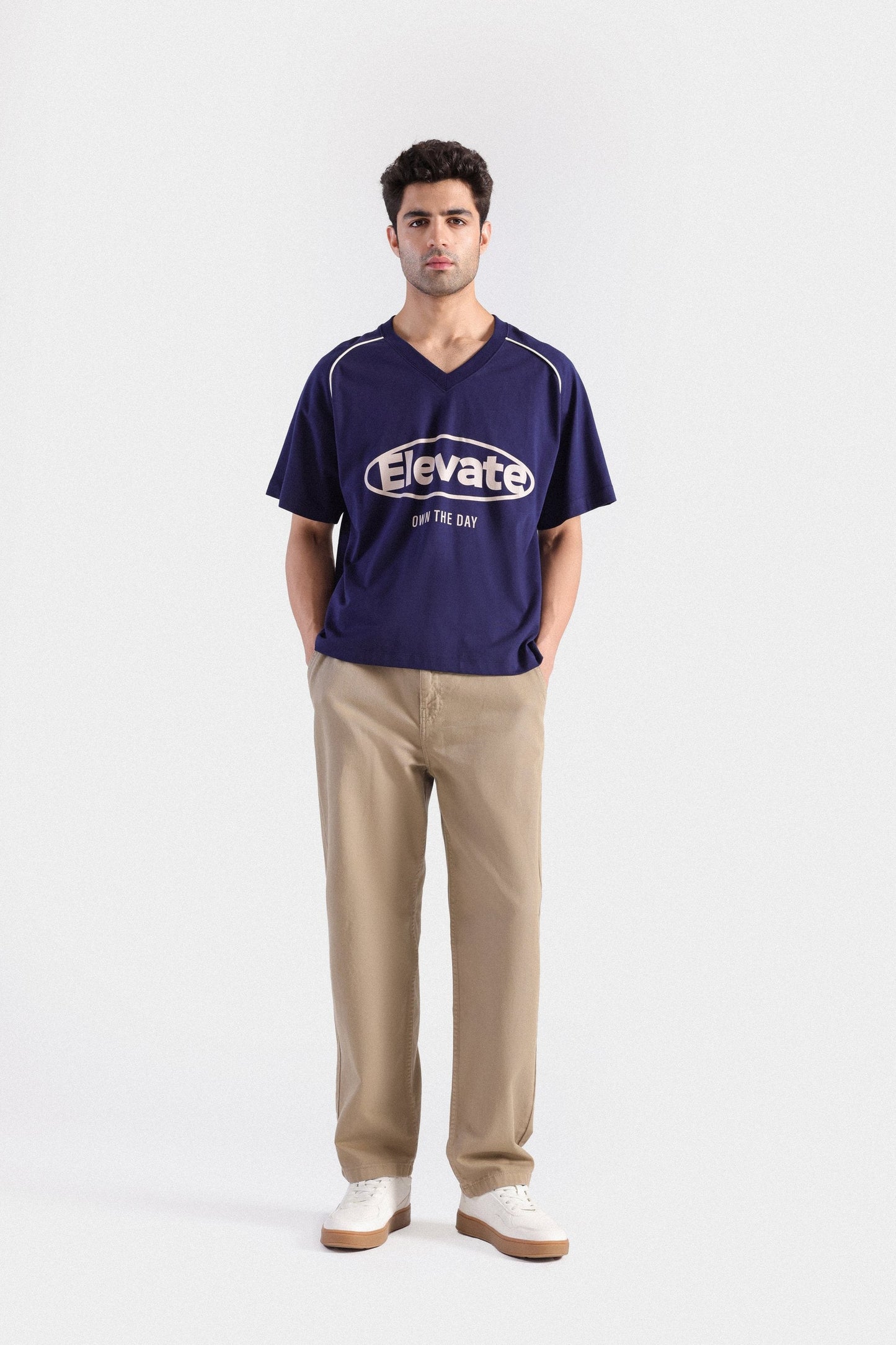 V-Neck Raglan T-Shirt