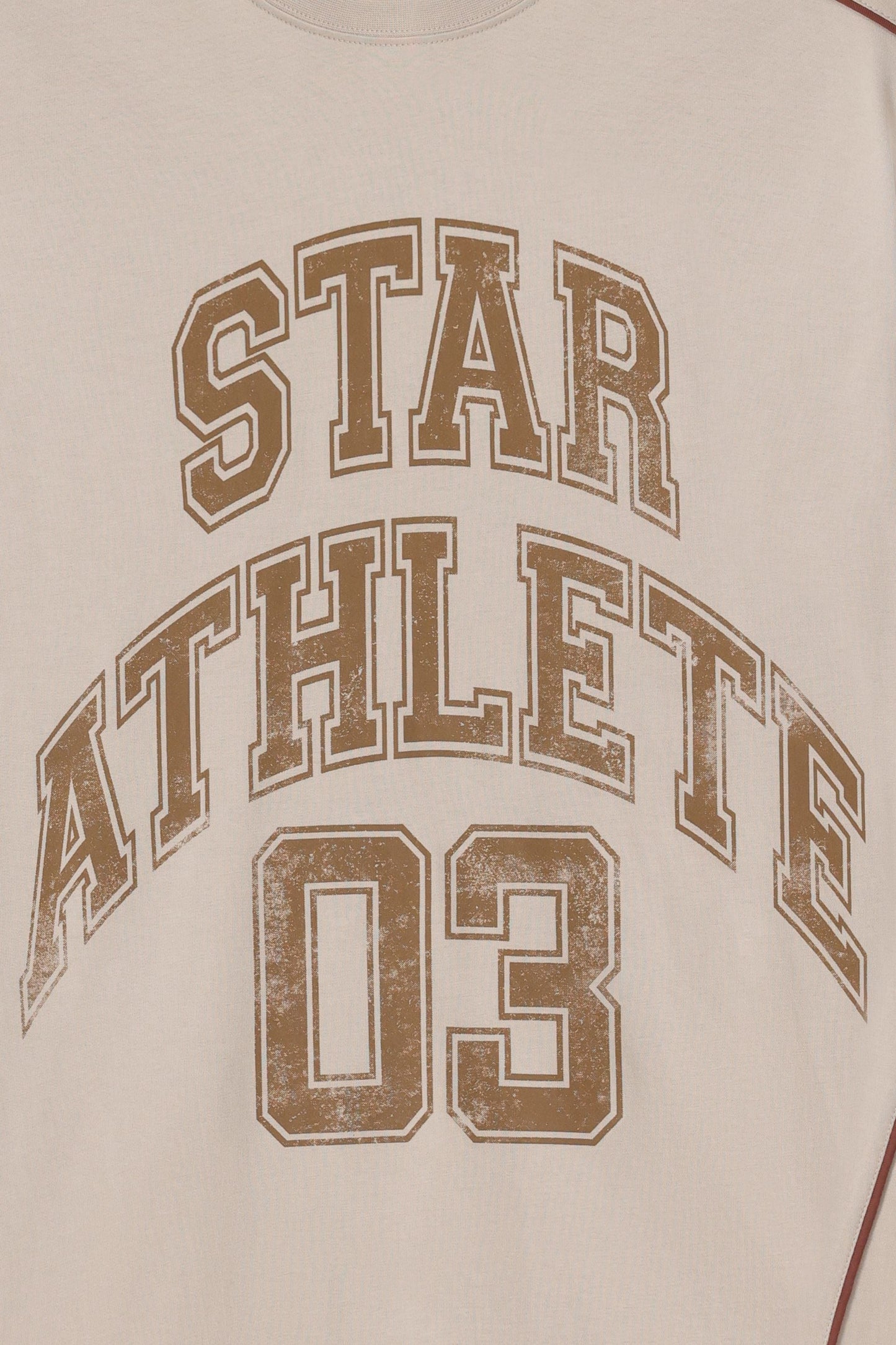 Raglan Slogan T-shirt