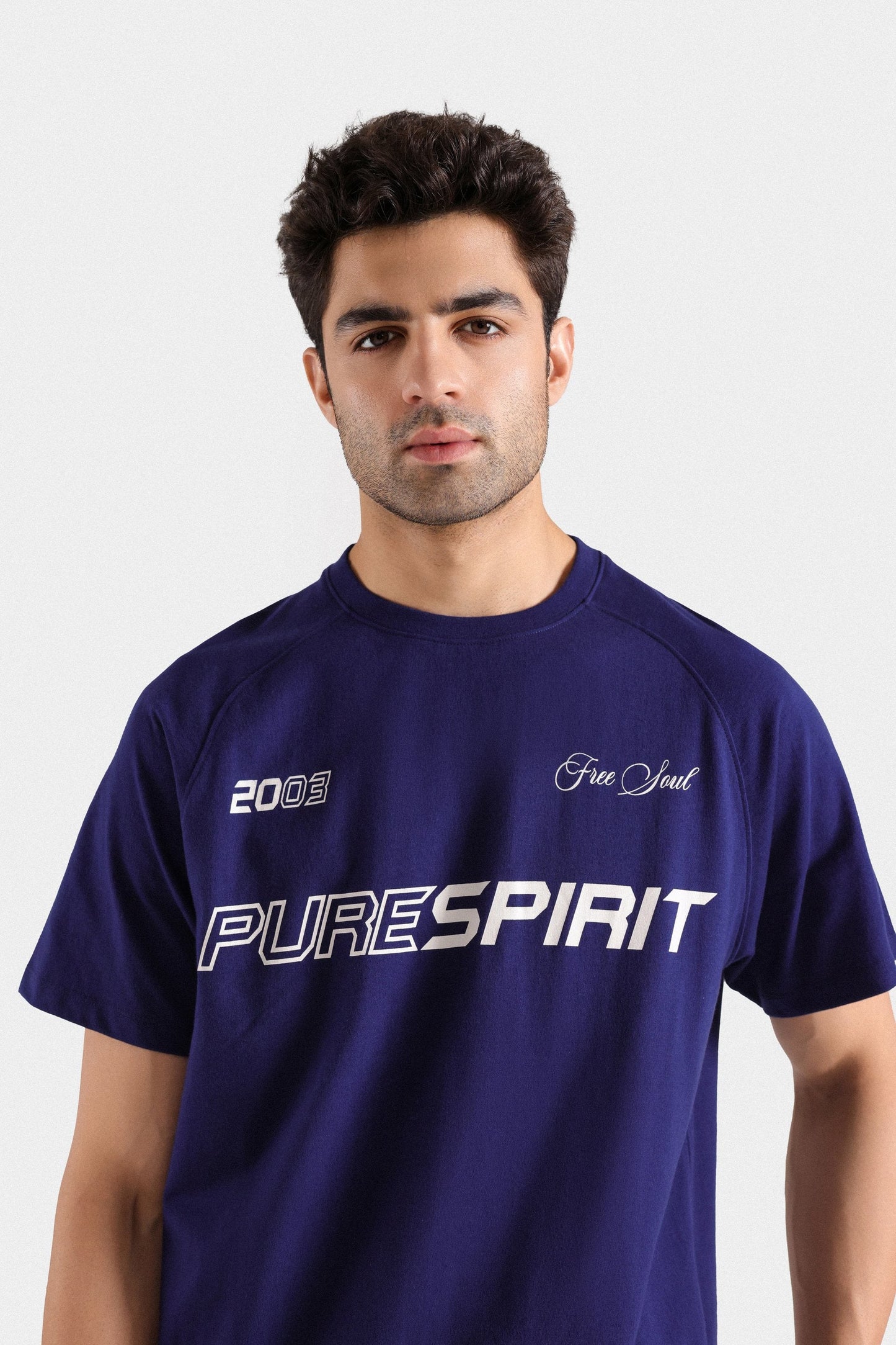 Raglan Slogan T-Shirt