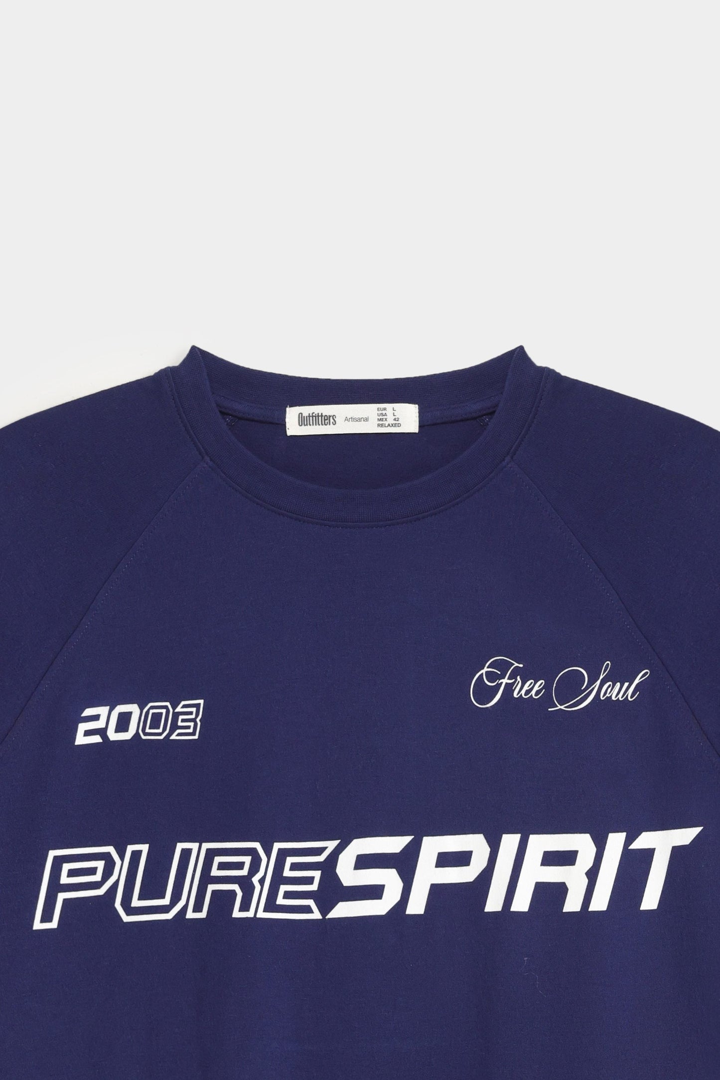 Raglan Slogan T-Shirt