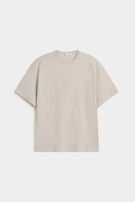 Basic Textured T-Shirt