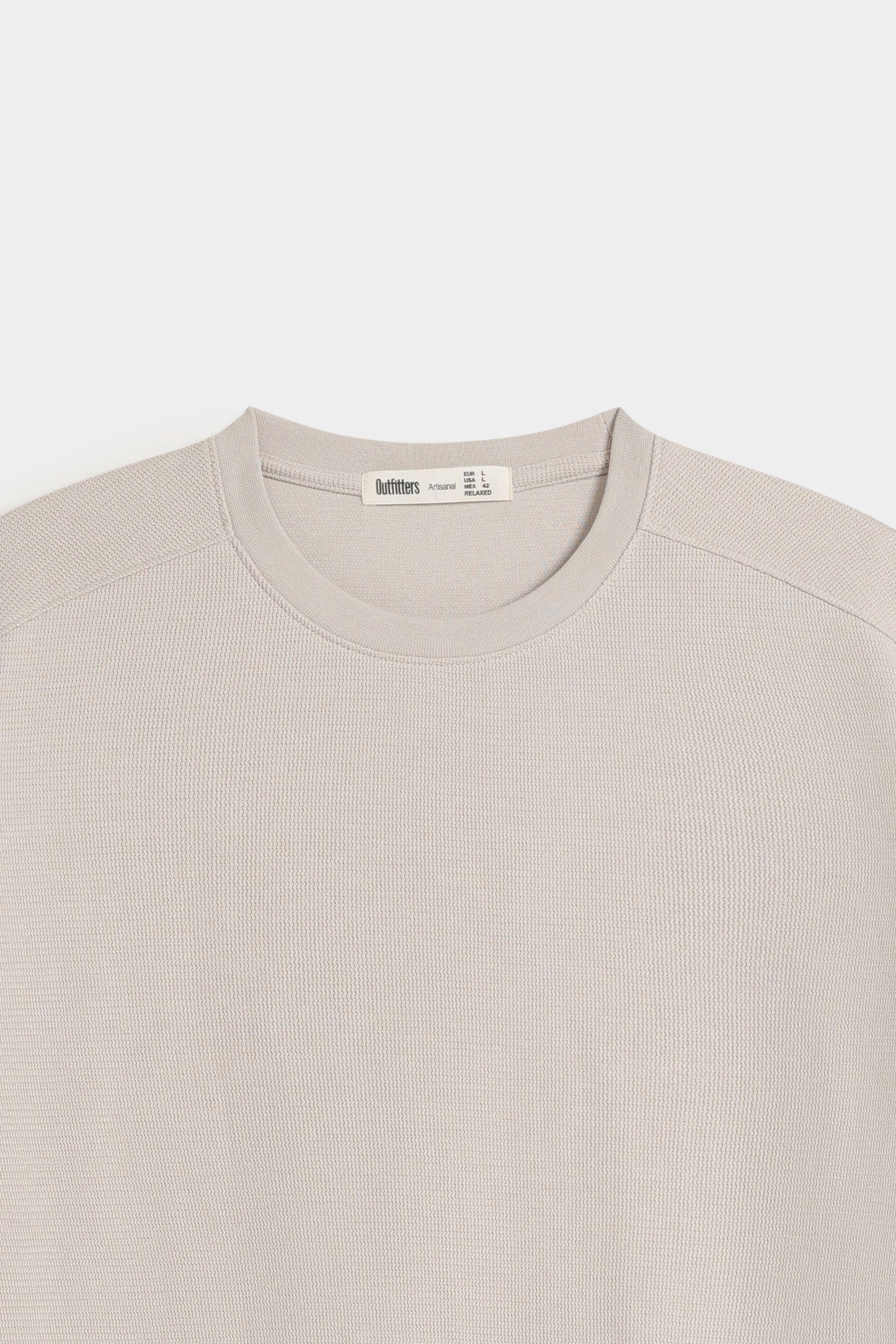 Basic Textured T-Shirt