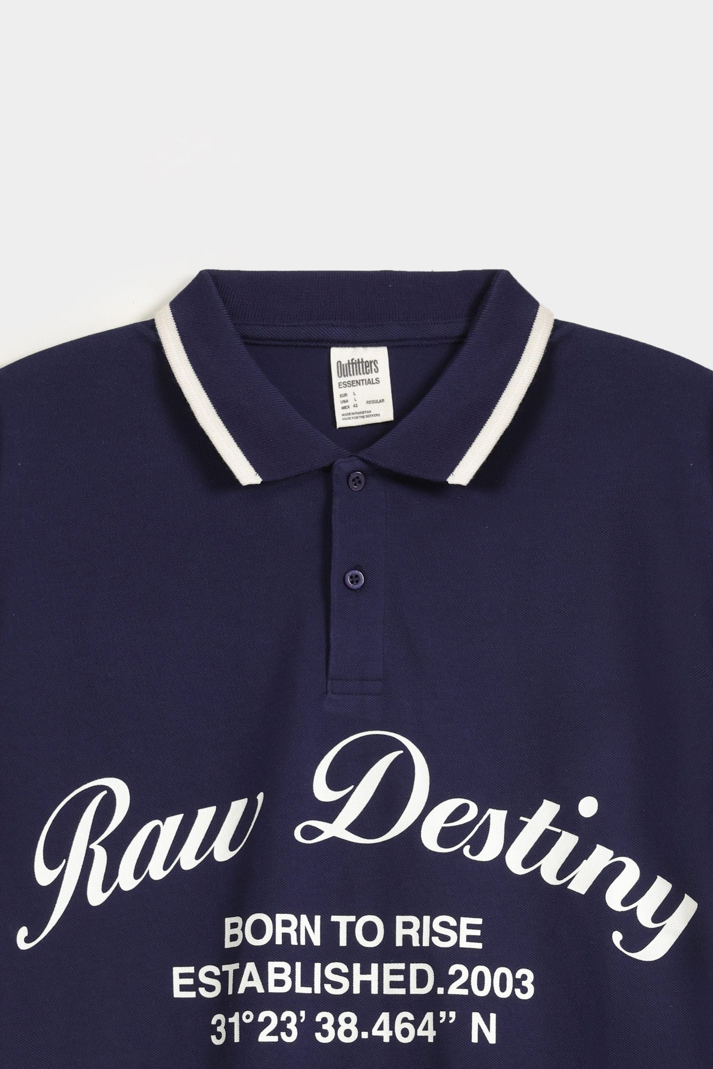 Slogan Polo Shirt