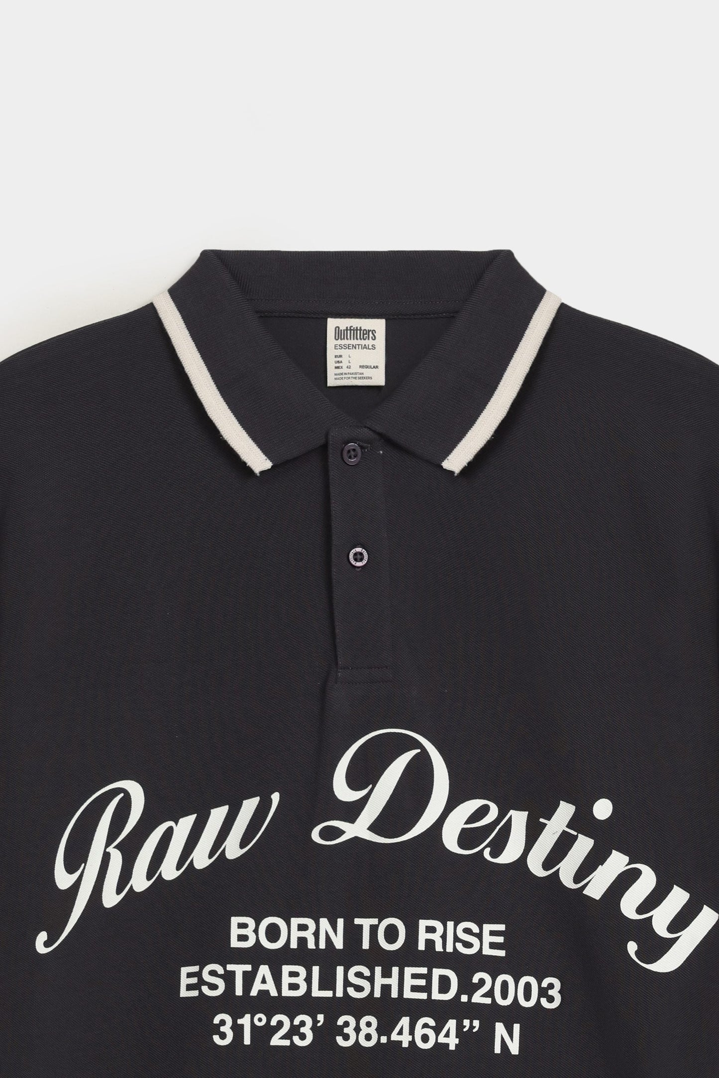 Slogan Polo Shirt
