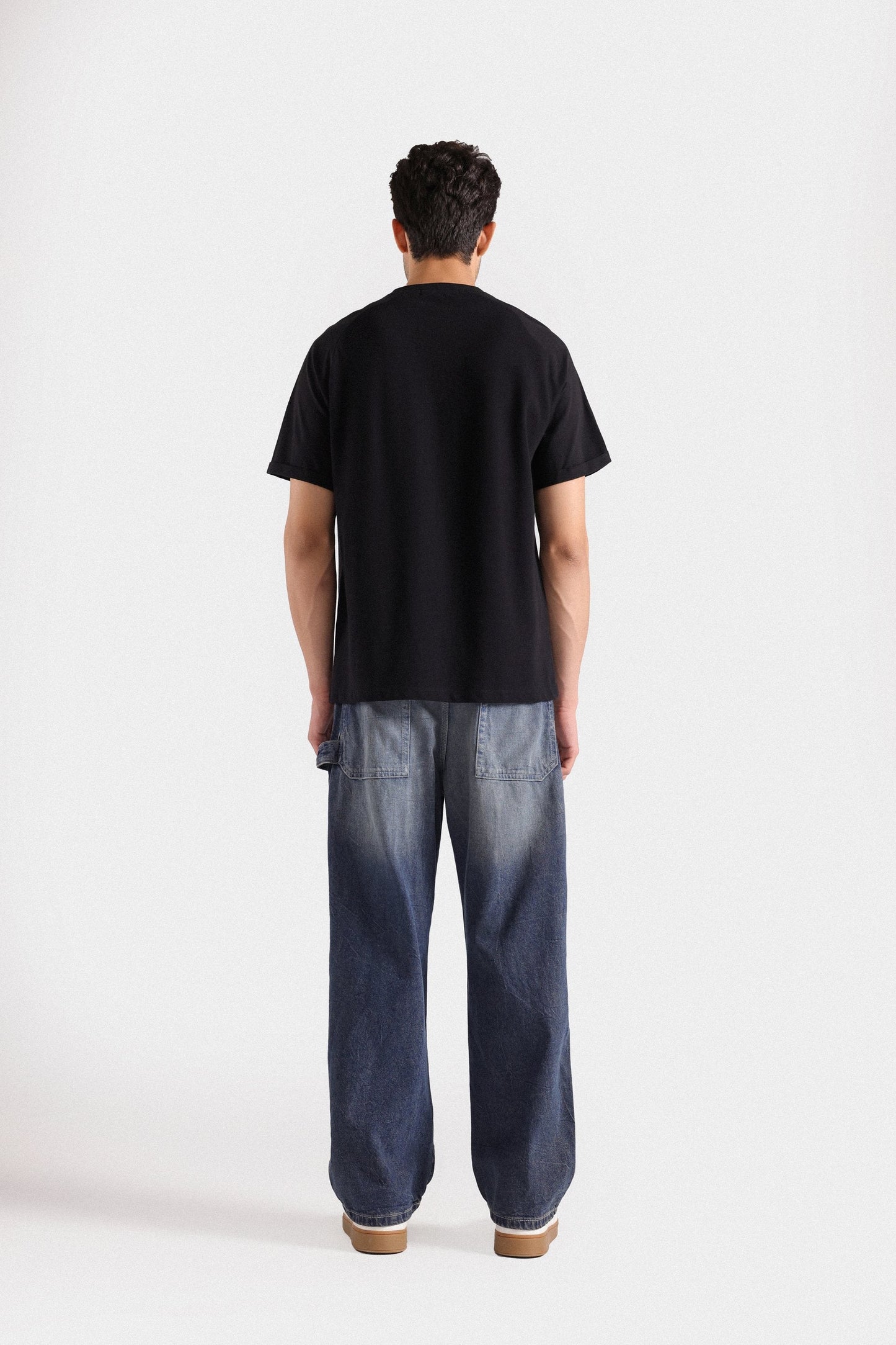 Raglan Slogan T-shirt